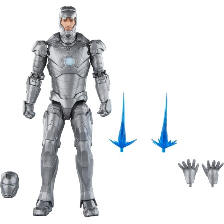 Marvel Legends Series Iron Man Mark II, Iron Man Figuras de acción coleccionables de 6 pulgadas