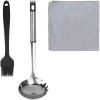 Bisgear Utensilios de cocina para campamento, utensilios de cocina, organizador de barbacoa, kit de desorden de viaje con funda