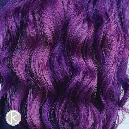 KERACOLOR Clenditioner for Brunettes Purple Dye, acondicionador semipermanente para depositar el color del cabello, libre de