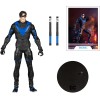 McFarlane Toys - DC Multiverse Nightwing (Gotham Knights) Figura de acción de 7 pulgadas con accesorios