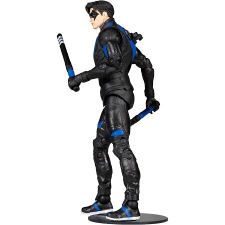 McFarlane Toys - DC Multiverse Nightwing (Gotham Knights) Figura de acción de 7 pulgadas con accesorios