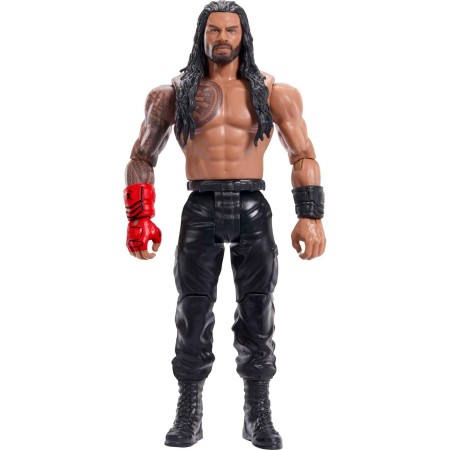 Mattel WWE Roman Reigns Top Picks Figura de acción, coleccionable con 10 puntos de articulación y detalles realistas, 6 pulgadas