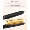 Terviiix Plancha De Cabello Profesional 450°F, plancha de pelo de cerámica sin enganches, plancha de pelo de 1 pulgada, 3 veces