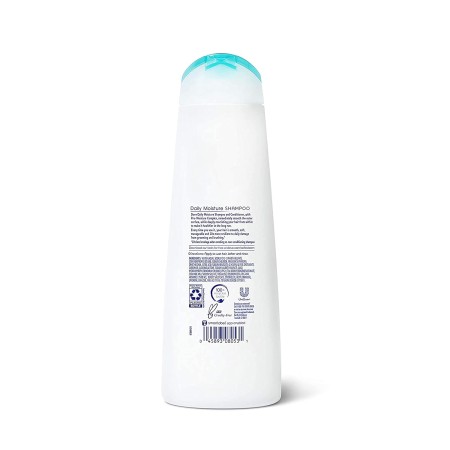 Dove Daily Moisture Champú para hidratación diaria, 12 oz, 4 unidades