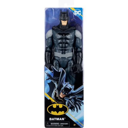 DC Comics, Figura de acción de Batman de 12 pulgadas, juguetes para niños y niñas a partir de 3 años