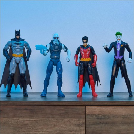 DC Comics, Figura de acción de Batman de 12 pulgadas, juguetes para niños y niñas a partir de 3 años