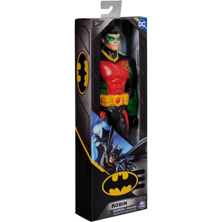 DC Comics, Figura de acción de Batman de 12 pulgadas, juguetes para niños y niñas a partir de 3 años