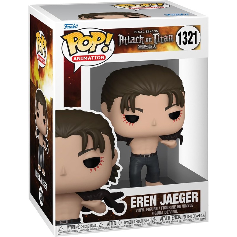 Funko Pop! Animación: Ataque a los Titanes - Eren Jaeger