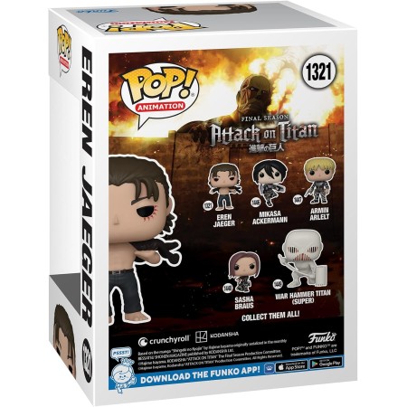 Funko Pop! Animación: Ataque a los Titanes - Eren Jaeger