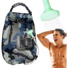 Unniweei Solar Portable Shower Bag, 5 Gal/20L Solar Heating Camping Shower Bag with Removable Hose&On-Off Switchable Shower