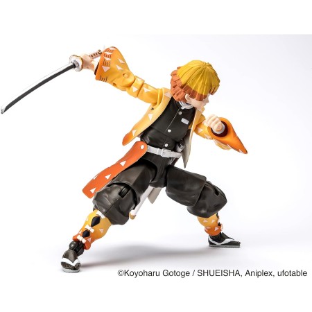 BANDAI NAMCO Entertainment Ultimate Legends - Demon Slayer - Figura de acción Zenitsu de 5 pulgadas