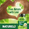 NATURELO Sleep Aid - con melatonina, magnesio, GABA, raíz de valeriana, bálsamo de limón, extractos de hierbas de manzanilla -