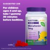 Natrol Melatonina para niños de 1 mg, suplemento dietético para un sueño reparador, 180 gomitas con sabor a bayas, suministro