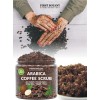 100% Natural Arabica Café Scrub 12 onzas) Con Café Orgánico, Coco y manteca de karité – Mejor Tratamiento acné, Anti Celulitis y