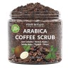 100% Natural Arabica Café Scrub 12 onzas) Con Café Orgánico, Coco y manteca de karité – Mejor Tratamiento acné, Anti Celulitis y