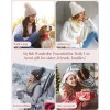 3 gorros para mujer con pompón, gorro de punto para mujer invierno y otoño, sombreros de invierno cálidos de moda para mujer