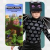 Disfraz clásico de dragón Ender de Minecraft para niños, Multicolor