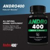 Andro400 Suplemento Max Natural T Support para hombres, con Tongkat Ali, paquete de 3, 180 unidades, fabricado en Estados Unidos