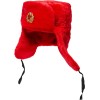 BELEON Sombrero de piel rusa Ushanka - Sombrero de trampero del ejército soviético - Sombrero de invierno