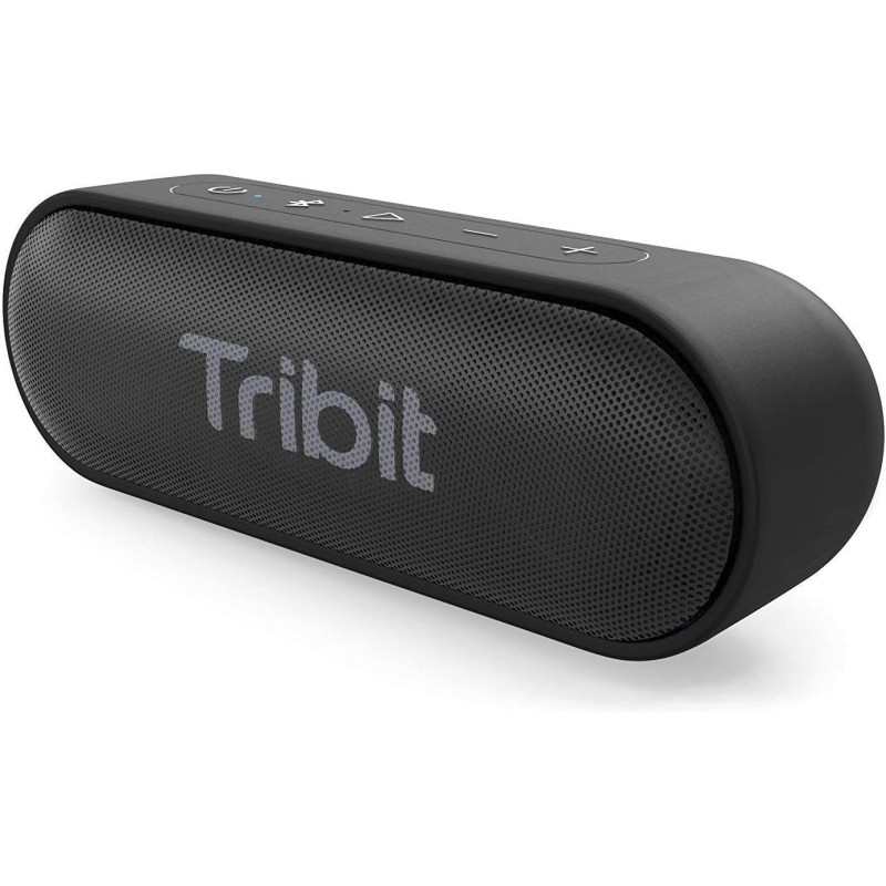 Tribit XSound Go Altavoz Bluetooth portátil, 12 W altavoz inalámbrico con graves ricos, IPX7 impermeable, 24 horas de