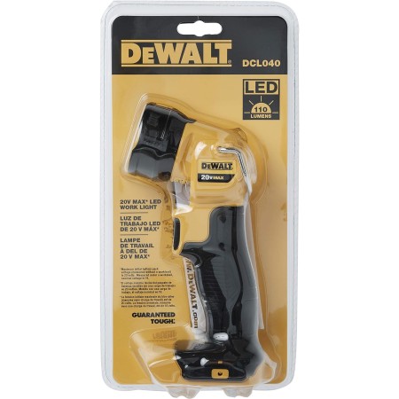 DEWALT 20V MAX* LED luz de trabajo/linterna (DCL040)