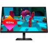 HP OMEN 27q QHD 165Hz Monitor para juegos, pantalla QHD (2560 x 1440), panel IPS, 99% sRGB, 95% DCI-P3, 16:9, tecnología AMD