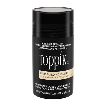 Toppik - Fibras de construcción para el cabello, 0.42 onzas (12 g), relleno de cabello fino o delgado, cabello instantáneamente