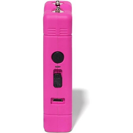 VIPERTEK VTS-880 Mini pistola aturdidora con linterna LED, rosa