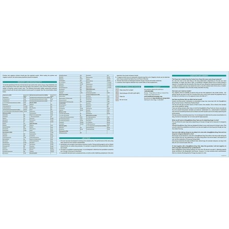 Easy@home Kit de pruebas antidopaje para Marijuana (thc) de un solo panel empacadas individualmente 10 unidades, prueba de orina