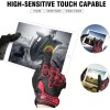 ZUNE LOTOO Full Finger Tactical Gloves for Men, Touchscreen Motorcycle Gloves with TPR Impact Protective, Kevlar-Lined, EVA Palm