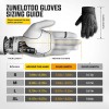 ZUNE LOTOO Full Finger Tactical Gloves for Men, Touchscreen Motorcycle Gloves with TPR Impact Protective, Kevlar-Lined, EVA Palm