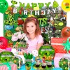 Plants vs Zombies - Suministros de fiesta, 169 piezas de Plants vs Play Game Zombies - Globos de plantas contra zombis,