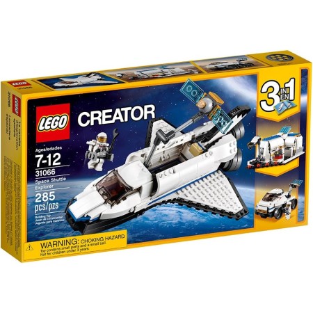LEGO Kit de construcción del Transbordador Espacial Creador Explorer 31066 (285 piezas)