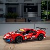 LEGO Technic Ferrari 488 GTE "AF Corse 51" 42125 - Champion GT Series Sports Race Car, kit exclusivo de modelo coleccionable,