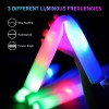 SHQDD 248 PCS Glow Party Supplies, 24 PCS Foam Glow Sticks, 24 PCS LED Glasses and 200 PCS Glow Sticks Bracelets, Neon Party