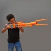 NERF Star Wars Amban Phase-Pulse Blaster, The Mandalorian, Scope, 10 dardos oficiales de élite, carga de nalgas, 50.25 pulgadas