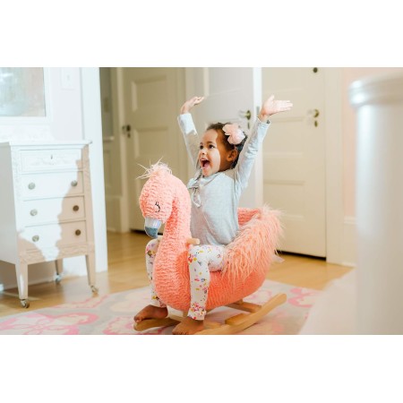 Soft Landing - Joyrides - Sit-in Children's Character Rocker - Hipopótamo