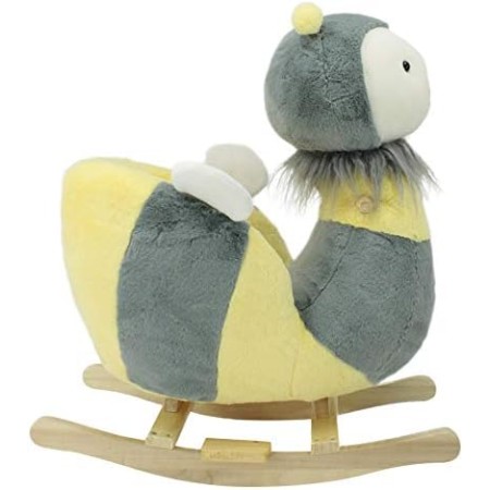 Soft Landing - Joyrides - Sit-in Children's Character Rocker - Hipopótamo