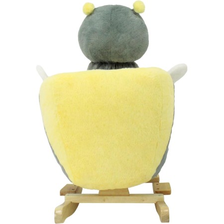 Soft Landing - Joyrides - Sit-in Children's Character Rocker - Hipopótamo