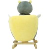 Soft Landing - Joyrides - Sit-in Children's Character Rocker - Hipopótamo