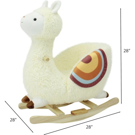 Soft Landing - Joyrides - Sit-in Children's Character Rocker - Hipopótamo