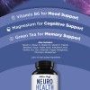 Suplemento de apoyo cerebral nootrópicos - Suplemento de memoria nootrópico para la salud cerebral con energía y vitaminas DMAE