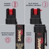 SABRE RED Compact Pepper Spray, Max Police Strength OC Spray with UV Dye, Compact Belt Clip For Easy Carry & Fast Access,