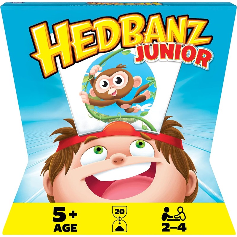 Juego de HedBanz, la edición puede variar, Original, Rojo