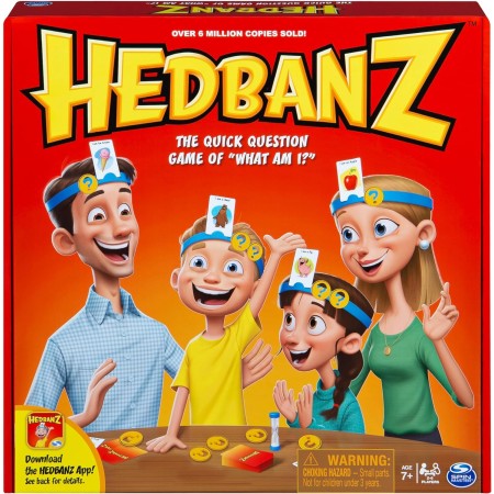 Juego de HedBanz, la edición puede variar, Original, Rojo