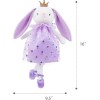 June Garden Bailarina Princesa Polina de 16 pulgadas – Muñeca suave de peluche – Traje rosa – Regalo para niñas pequeñas