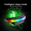 STEEL MATE H2 Luz de freno para casco y luz de marcha para seguridad de motocicleta, luz de señal LED recargable para casco (sin