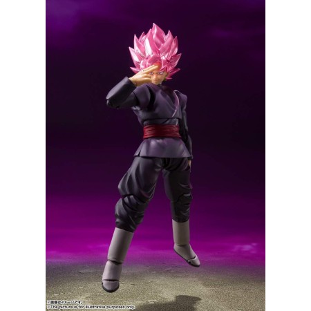 TAMASHII NATIONS - Dragon Ball Super - Goku Black Super Saiyan Rose, Bandai Spirits S.H.Figuarts Figura de acción grande