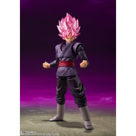 TAMASHII NATIONS - Dragon Ball Super - Goku Black Super Saiyan Rose, Bandai Spirits S.H.Figuarts Figura de acción grande