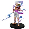 MASEKE One Piece Luffy Gear 5 Figura Anime Colección Modelo Muñeca Juguete Decoración Regalo (Blanco)